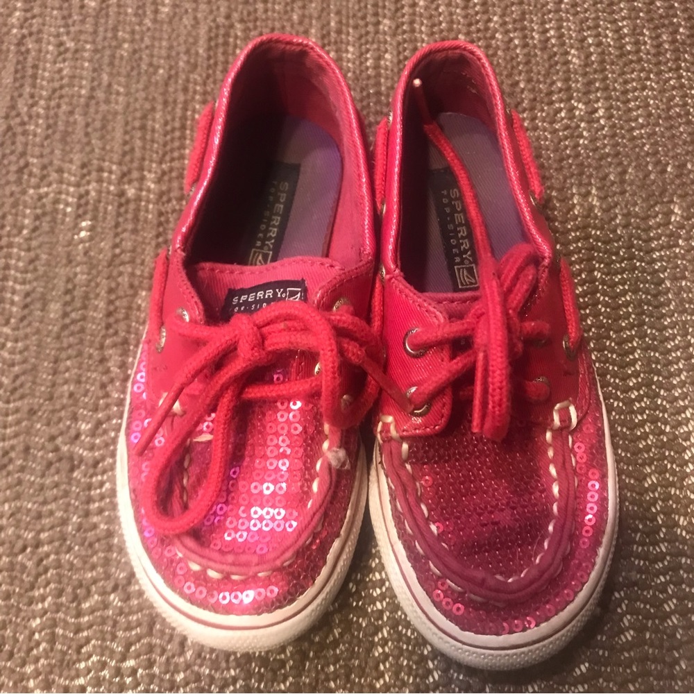 Sperry top sider toddler shoes 9M